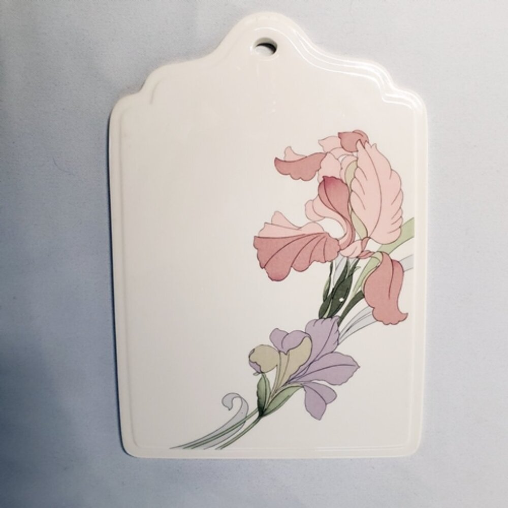New Decade by Noritake Japan 9091 Café du Soir Cutting Chopping Board 1990s WTG
